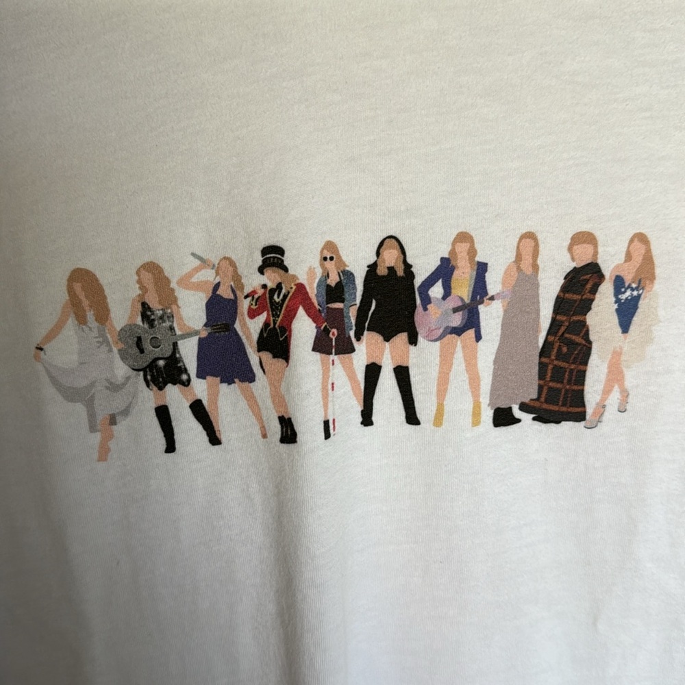 Taylor Swift eras tour tee